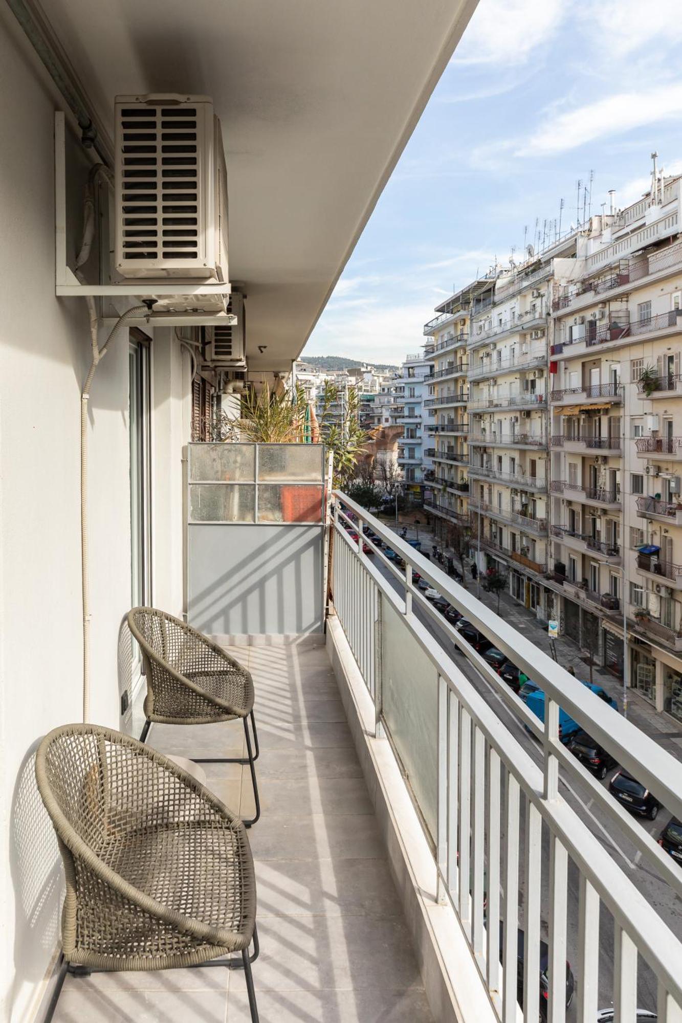 Estelle By Halu!, Elegant And Luxurious 2Bd Apartment Thessaloníki Luaran gambar